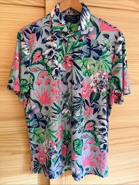 Polo by Ralph Lauren Floral Short-Sleeve Performance Polo